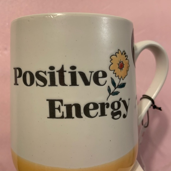 Hand painted Positive Energy Mug - Picture 3 of 5